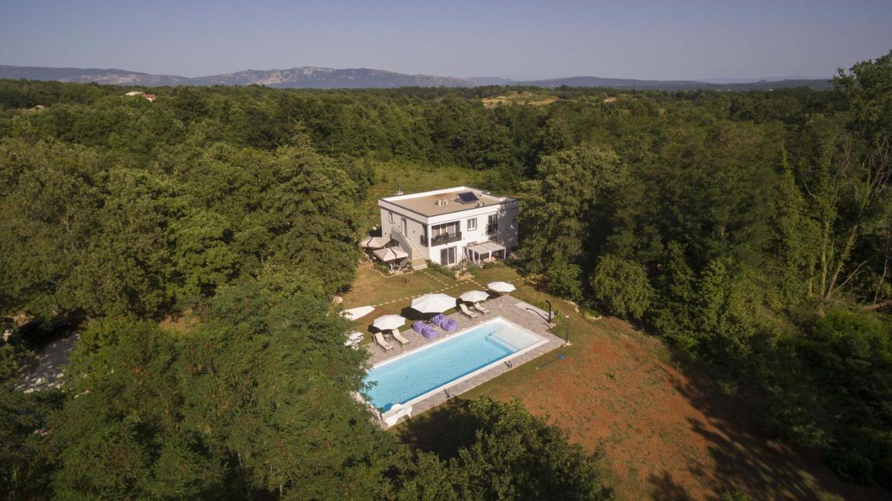 Luxury Villa Cetiri Hrasta Pićan Buitenkant foto